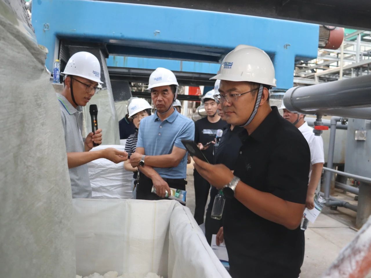 金沙9001以诚为本榆横工业区污水处理项目验收