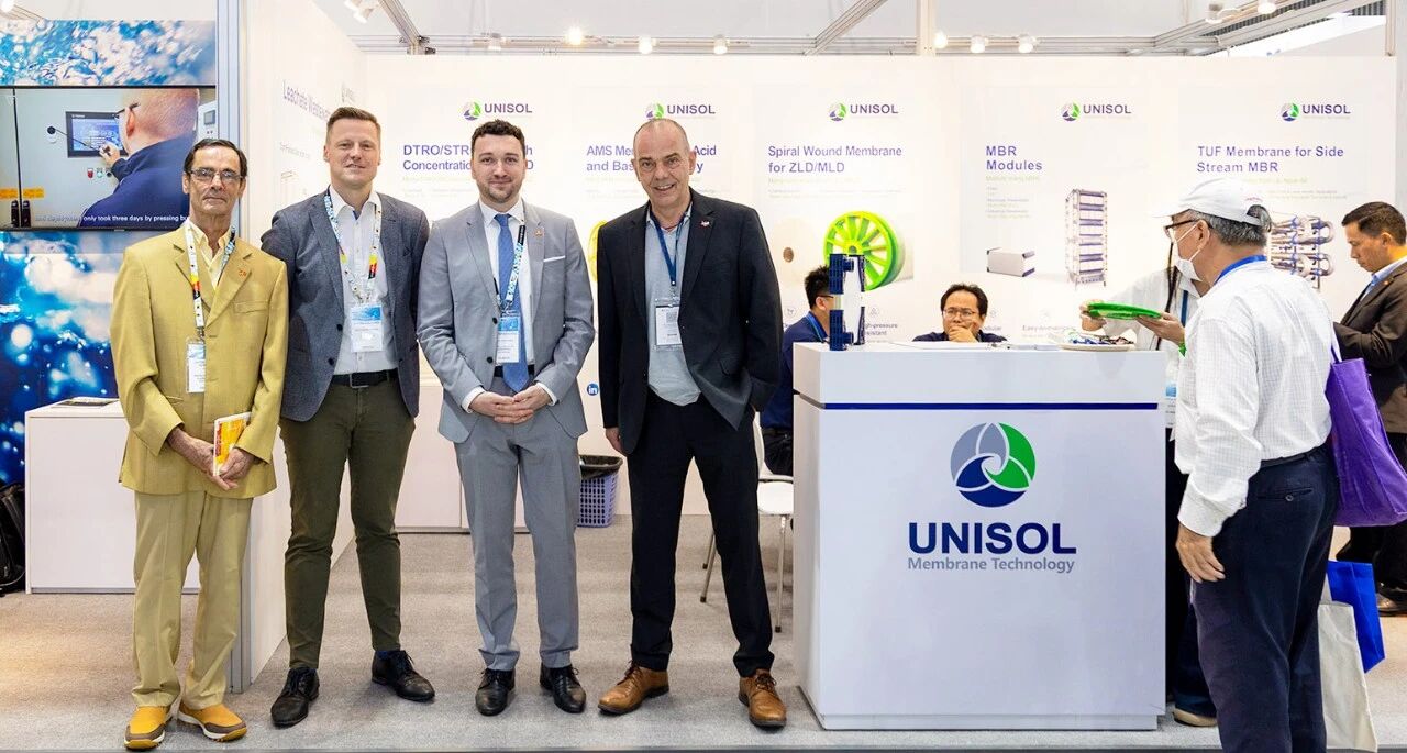 越南胡志明市国际水处理展览会现场